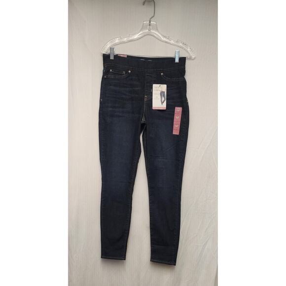Signature Levi Strauss Totally Shaping Skinny Blue Denim Jeans Size 8/29W - Picture 7 of 14
